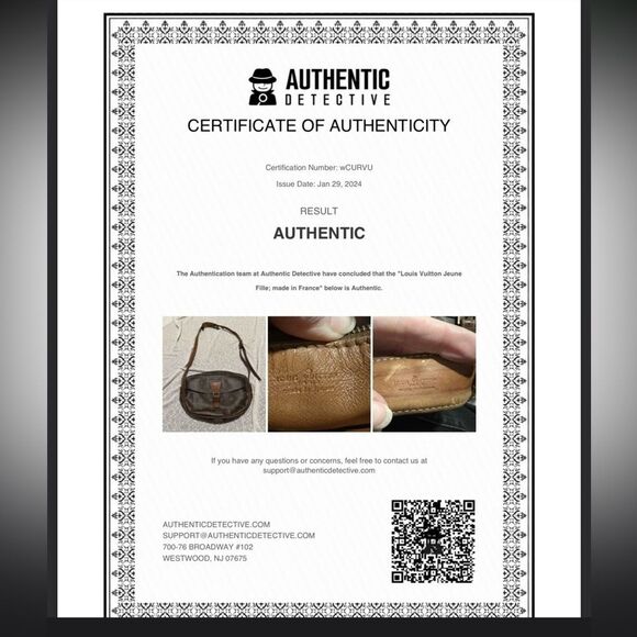 LOUIS VUITTON Jeune Fille Made in France Purse Handbag Crossbody AUTHENTIC - Picture 15 of 15